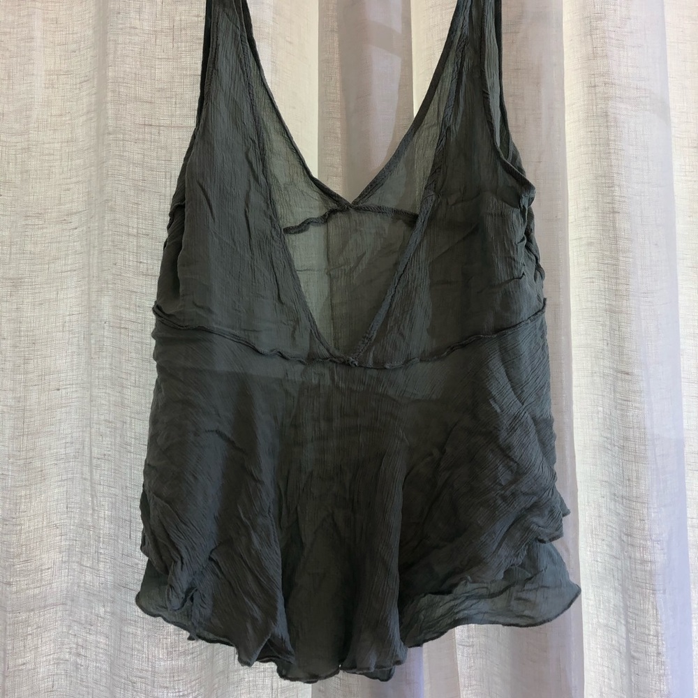 Deep V Back Free People Tank